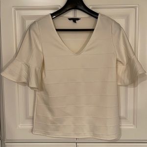 White Banana Republic Top